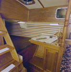 Desk inside an Endeavour Yacht, A by George Skip Gandy IV