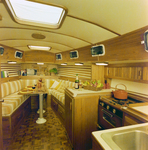 Dining Area inside an Endeavour Yacht, F by George Skip Gandy IV