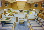 Inside Cabin of Endeavour Yacht, A by George Skip Gandy IV