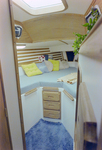 Bed inside an Endeavour Yacht, F by George Skip Gandy IV