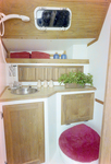 Bathroom inside an Endeavour Yacht, C by George Skip Gandy IV