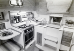 Galley inside an Endeavour Yacht, C by George Skip Gandy IV