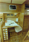 Desk inside an Endeavour Yacht, C by George Skip Gandy IV