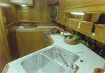 Galley inside an Endeavour Yacht, D by George Skip Gandy IV