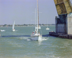 Endeavour Yacht Goes thru Drawbridge, A by George Skip Gandy IV