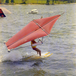 A Parasailer Prepares for Takeoff, Winter Haven, Florida by George Skip Gandy IV