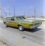 Stickers on Chevrolet El Camino SS Vehicle, C by George Skip Gandy IV