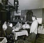 Attendees Watch Presentation, 1972 Dancey Co Executive Sales Seminar by George Skip Gandy IV