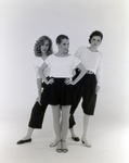 Three Models Posing, Deborah Kent Fashions, C by George Skip Gandy IV