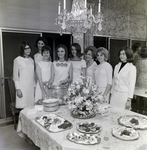 Group Photo as One Attendee Grabs Punch, Delta Delta Delta Sorority Banquet, A by George Skip Gandy IV