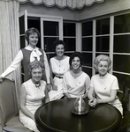 Five Women by a Table, Delta Delta Delta Sorority, A