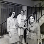 Three Women on Staircase, Delta Delta Delta Sorority by George Skip Gandy IV