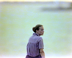 Woman Seated on a Wooden Deck at Davis Island by George Skip Gandy IV