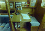 Endeavour Yacht Interior With Tables and Nautical Equipment, B by George Skip Gandy IV