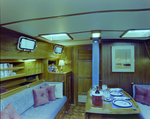 Endeavour Yacht Interior With a Dining Area, A by George Skip Gandy IV