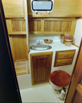 Endeavour Yacht Interior Restroom, B by George Skip Gandy IV