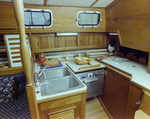 Endeavour Yacht Interior Kitchen, C by George Skip Gandy IV