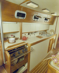 Endeavour Yacht Interior Kitchen, H by George Skip Gandy IV