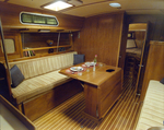 Endeavour Yacht Interior With a Dining Area, L by George Skip Gandy IV