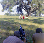 Family Picnic Scene Photographed on Open Field by George Skip Gandy IV