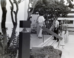 Ensslin Employees Talking Outside, Tampa, Florida, H by George Skip Gandy IV