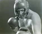 Boxer Jesse Rogers in Fighting Stance, U by George Skip Gandy IV