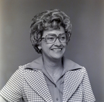 Smiling Woman in Checkered Blazer, D by George Skip Gandy IV