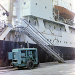 Unidentified Grey and White Ship for Fowler and White, D by George Skip Gandy IV
