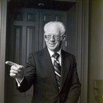 General Telephone and Electronics Corporation Employee with Striped Tie, H by George Skip Gandy IV