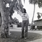 Pat Golden in a Sweater Outdoors, D by George Skip Gandy IV