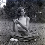 Pat Golden in a Turtleneck Outdoors, F by George Skip Gandy IV