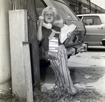 3-Year-Old Eric Gandy Uses Corded Phone, B by George Skip Gandy IV