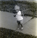 11-Month-Old Eric Gandy Plays Outside, C by George Skip Gandy IV