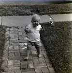11-Month-Old Eric Gandy Plays Outside, E by George Skip Gandy IV