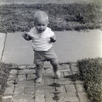11-Month-Old Eric Gandy Plays Outside, F by George Skip Gandy IV
