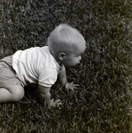 11-Month-Old Eric Gandy Plays Outside, H by George Skip Gandy IV