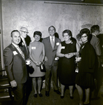 Six Attendees at Banquet, Exchange National Bank by George Skip Gandy IV