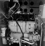 MWM Engine Components on a Ship, A by George Skip Gandy IV