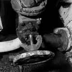 Corroded Valve and Pipe Connection on a Ship by George Skip Gandy IV