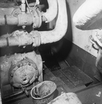 Pipes and Machinery in the Engine Room of a Ship by George Skip Gandy IV