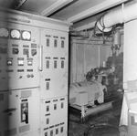 Electrical Panel and Generator in the Engine Room of a Ship, B by George Skip Gandy IV