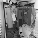 Worker in High Voltage Area on a Ship, B by George Skip Gandy IV