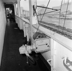 Ship's External Corridor with Winch Mechanism, B by George Skip Gandy IV