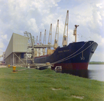 Ross Mount Cargo Vessel Docked at an Industrial Port, A by George Skip Gandy IV
