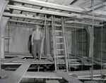Worker Standing in Ship's Hold for Metalweld Incorporated by George Skip Gandy IV