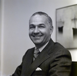 Portrait of Dave Martin for Standard Oil, I by George Skip Gandy IV