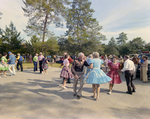 Folk Dancers at Marion Oaks Country Club, A by George Skip Gandy IV