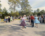 Folk Dancers at Marion Oaks Country Club, C by George Skip Gandy IV