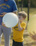 Children Inflating Balloons at Marion Oaks Country Club, C by George Skip Gandy IV