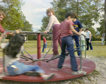 Children Playing on Playground Equipment at Marion Oaks Country Club, D by George Skip Gandy IV
